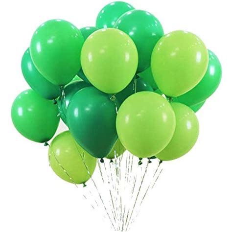 10 Inch White Light Green Dark Latex Balloons 100 Count Wedding Birthday Party | eBay