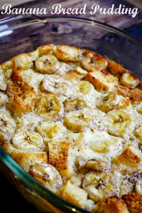 Banana Bread Pudding – Daily Appetite