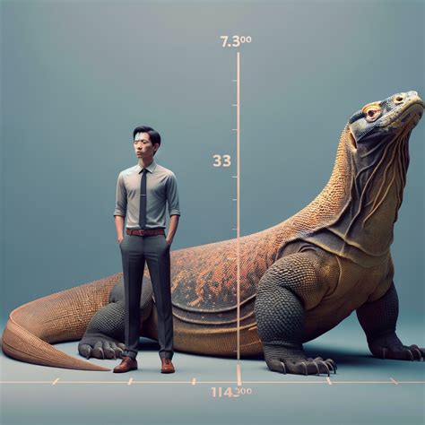 Komodo Dragon Size: How It Compares to Humans