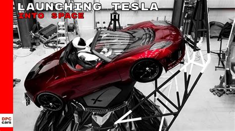 SpaceX Launching Tesla Roadster Into Space Footage - YouTube