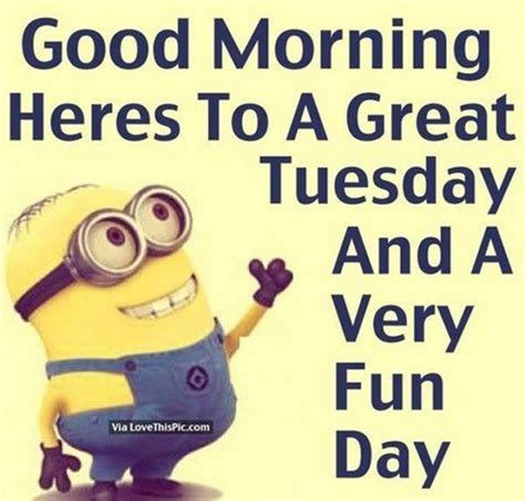 101 Tuesday Memes - "Good morning. Heres to a great Tuesday and a very fun day." | Tuesday ...