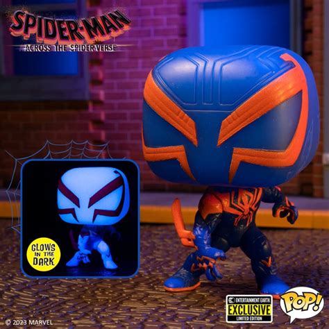 2023 NEW Spider-Verse: Spider-Man 2099 Glow Funko Pop! EXCL