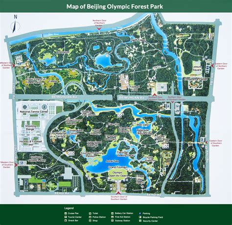 Olympic Forest Park - The City’s Largest Park in Beijing