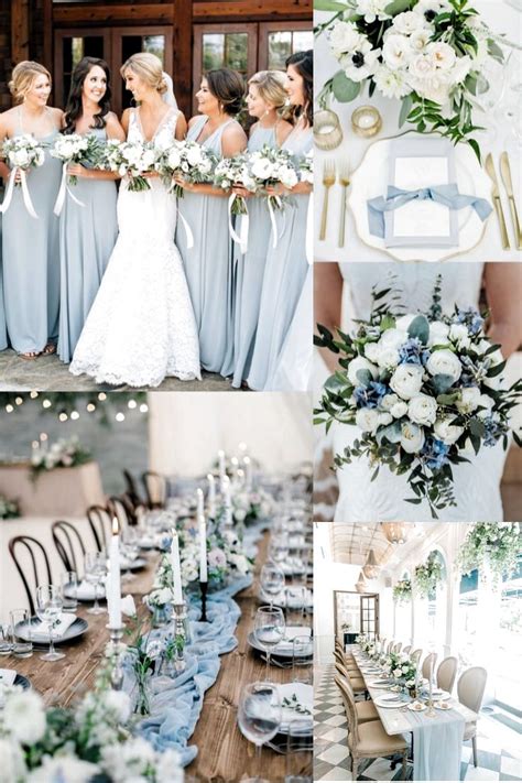 Pin by Allison LaPlatt on Wedding | Light blue wedding colors, Wedding ...