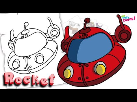 Little Einstein Rocket Ship Coloring Pages