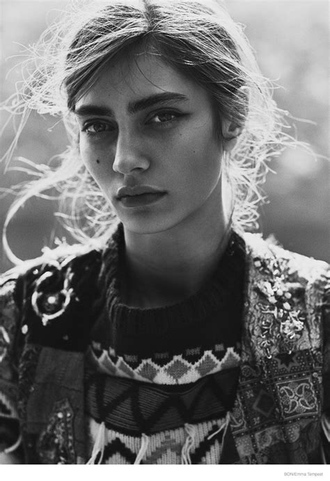 Marine Deleeuw Wears Outdoors Fashion for Bon by Emma Tempest Outdoor ...