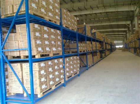 Three levels pallet stock steel heavy duty shelving racks for industrial storage