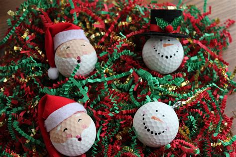 A Sweet Simple Southern Life: DIY Christmas Golf Ball Ornaments