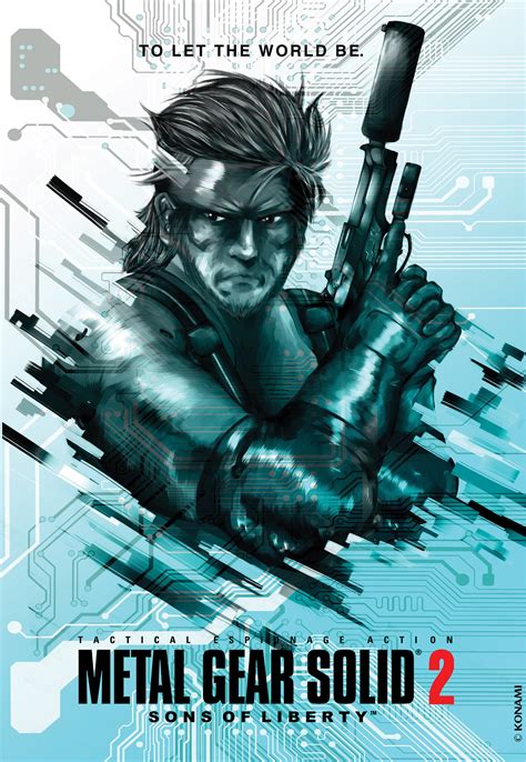 ArtStation - MGS2 Fan Art Poster