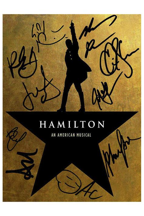 Alexander Hamilton Broadway Musical Poster Art Home Digital Art by Robin Mathew - Fine Art America