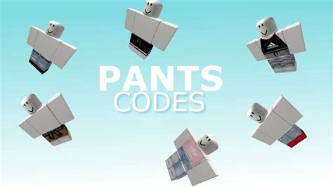 Pants Codes on Roblox For Boys and Girls - YouTube