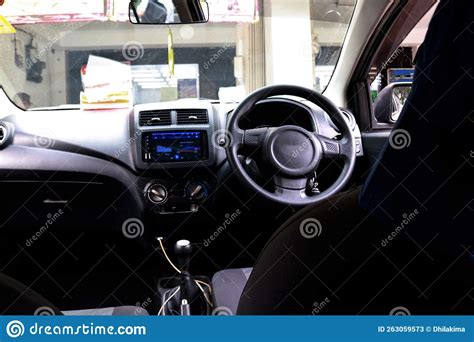 Dashboard or Cockpit of a Car or Vehicle Stock Image - Image of vehicle, sedan: 263059573