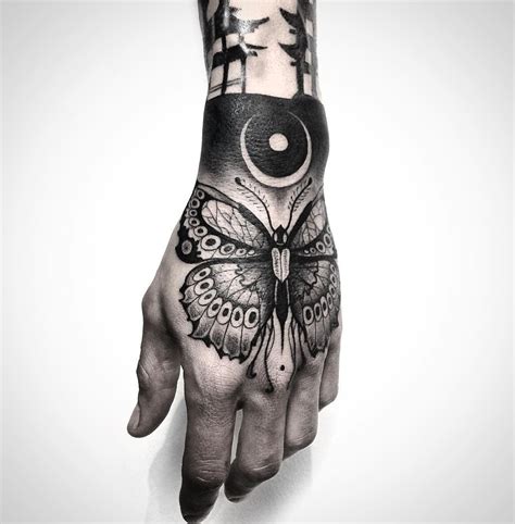 Butterfly Hand Tattoo | Butterfly hand tattoo, Tattoos, Hand tattoos ...