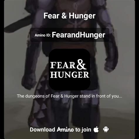 Introducing the Fear & Hunger Amino! | Promo~ Amino