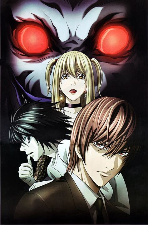 HD wallpaper: Death Note, Yagami Light, anime, Lawliet L, Amane Misa ...