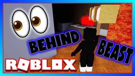 BEHIND THE BEAST! ROBLOX FLEE THE FACILITY! - YouTube