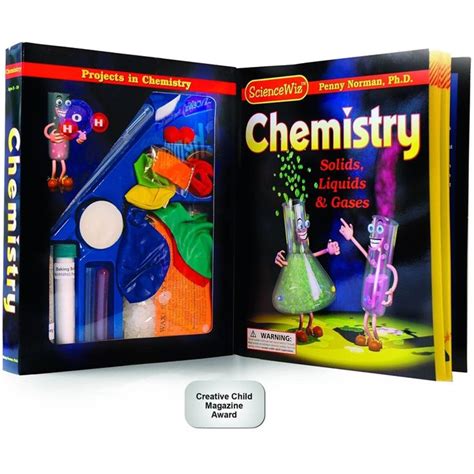 This ScienceWiz Chemistry learning science kit allows you and your children to explore different ...