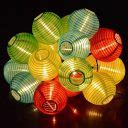 Ucharge Solar String Lights Outdoor Lantern Globes String Lights 20led 15.7ft Solar Christmas ...