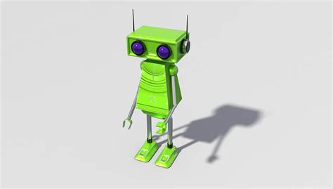 Free Cinema 4D 3D Model: Robot - The Pixel Lab