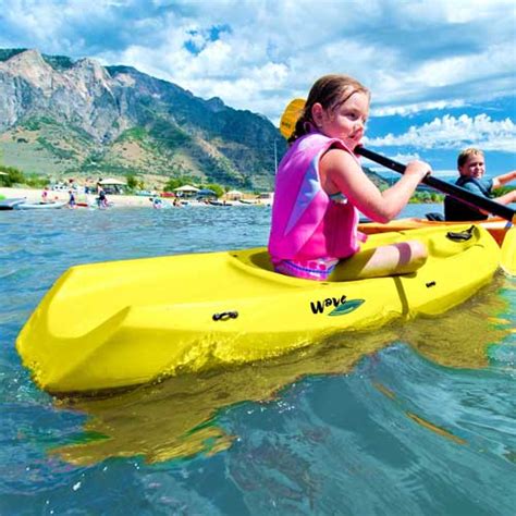 Lifetime Sit-On-Top Kayaks - 90094 6-foot Yellow Youth Kayak