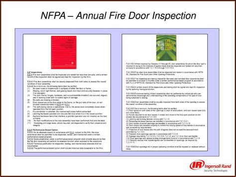 Nfpa Fire Door Inspection Certification - Image to u