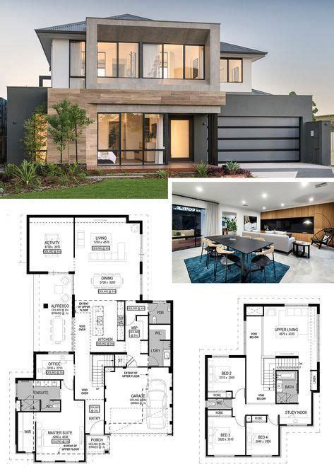 Two Storey Floorplan | The Odyssey by National Homes #CasaModerna | Modern house floor plans ...