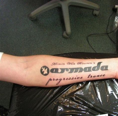 Wonderful music quote tattoo on arm - Tattooimages.biz