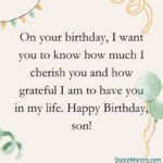 40+ Birthday Wishes for Son - QuoteMantra