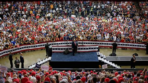 Scenes from President Donald Trump’s 2020 campaign rallies