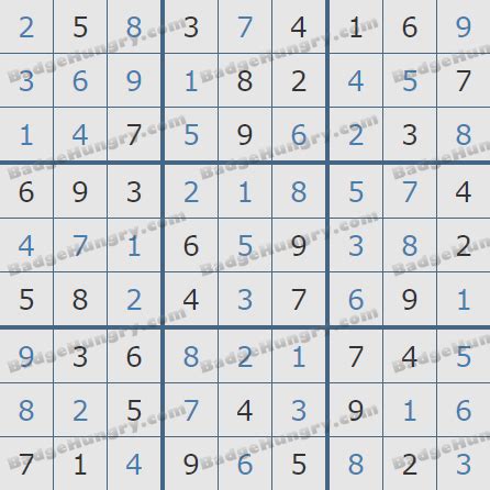 Pogo Daily Sudoku Solutions: March 23, 2020