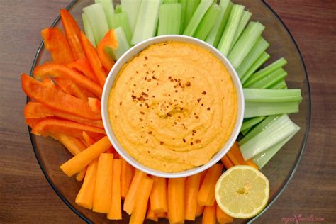 Hummus con crudités - Chocolat