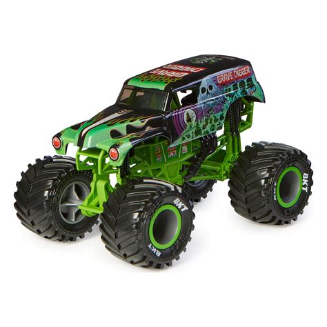 Monster Jam, Official Grave Digger (Green/Black) Monster Truck ...