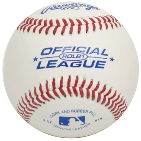 Rawlings ROLB1 Official League Baseballs (Dozen)