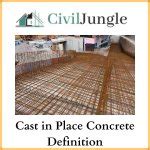 What Is Cast-In-Situ Concrete | Cast in Place Concrete Advantages and Disadvantages | Concrete ...
