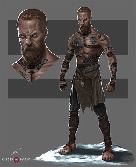 ArtStation - ''Baldur'' from God of war 4