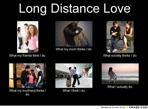 Long Distance Love... | Long distance love, Distance relationship humor ...