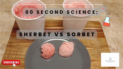 Sherbet vs Sorbet - What's the Difference? - YouTube