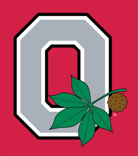 Buckeye Leaf Ohio State Block O - Debora Milke