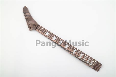 PANGO All Zebrawood Explorer DIY Electric Guitar Kit / DIY Guitar (PEX-227) - Buy guitar kit ...