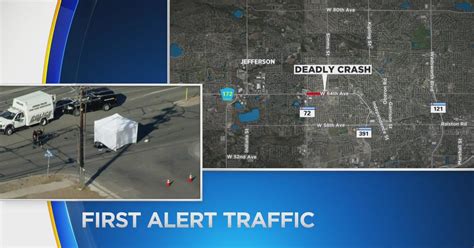 Fatal crash closes Union Street in Arvada - CBS Colorado