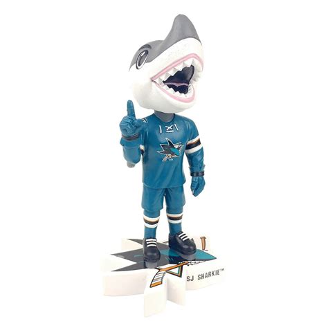 SAN JOSE SHARKS MASCOT BOBBLEHEAD - Walmart.com