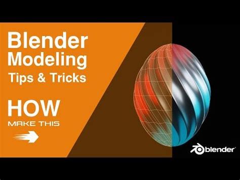 Blender Tutorial, Modeling Tips, Blender 3d, The Creator, Design