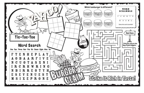 Activity Printables For Teens