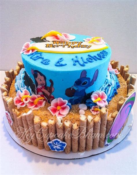 52 best images about Disney's Lilo and Stitch Cakes on Pinterest