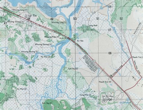 Chu Lai, Vietnam Topographical Map – Battle Archives