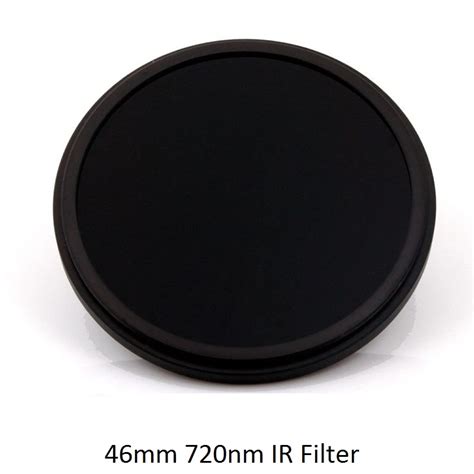 46mm IR72 720nm Infrared IR Optical Grade Glass Filter for Camera Lens ...