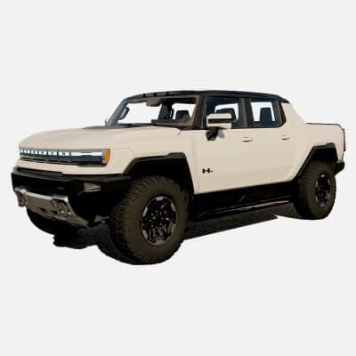 Hummer EV 2023 - 3D Model by AlphaGroup