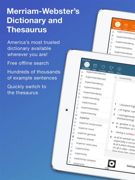 Merriam-Webster Dictionary Review - EducationalAppStore