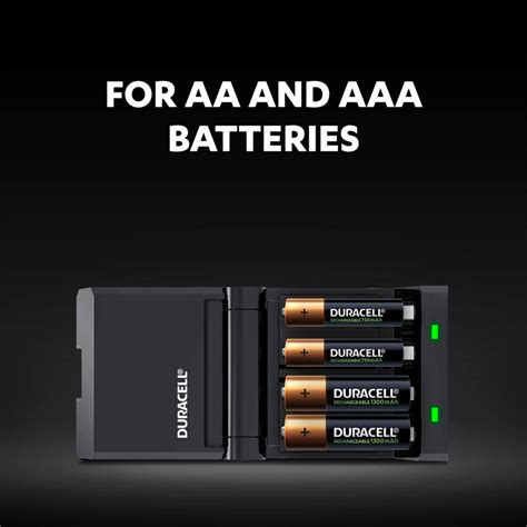 Duracell Hi-Speed Advanced Charger for AA & AAA Batteries