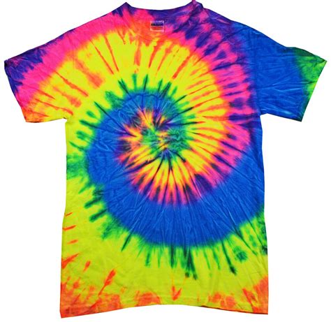 Tie Dye T Shirts New Multi Colors Neon Rainbow Spiral sz S M L XL 2XL ...